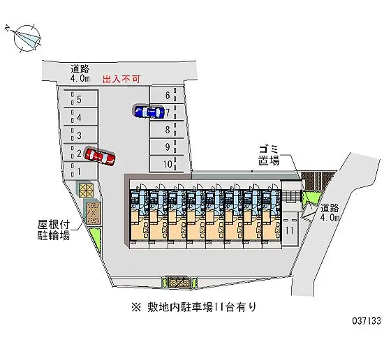 ★手数料０円★仙台市宮城野区清水沼１丁目　月極駐車場（LP）